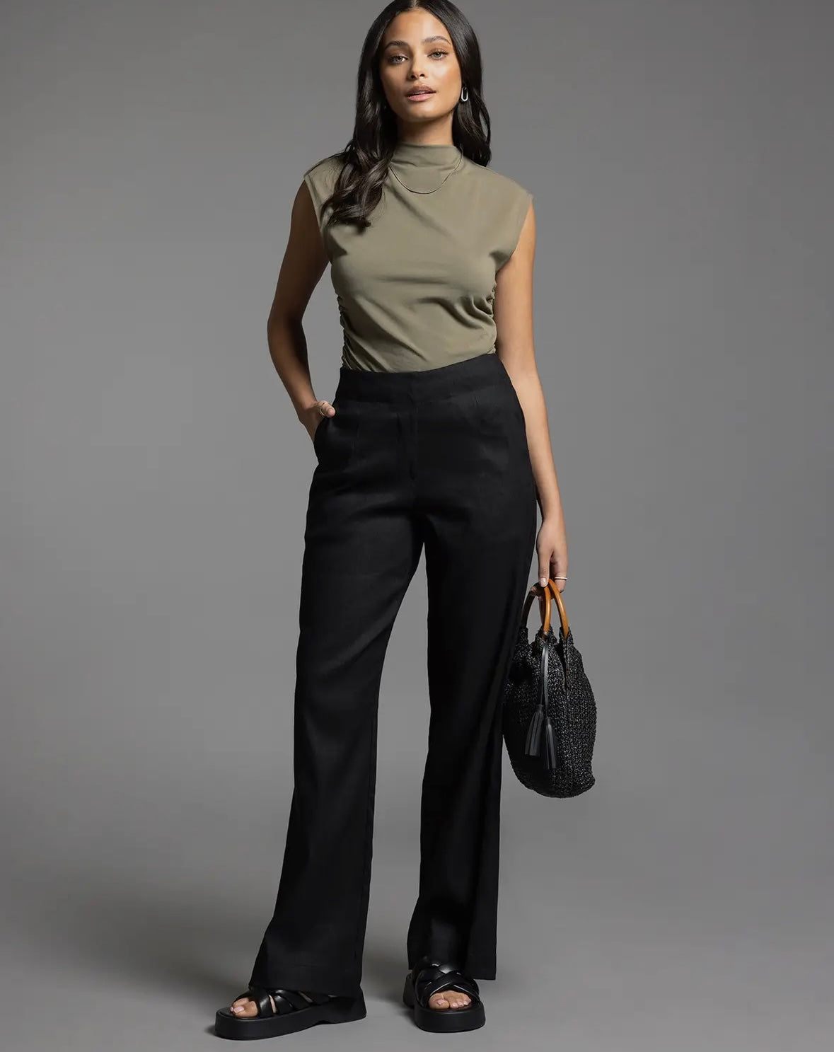 Elevated Linen Trouser LOL XS Cream