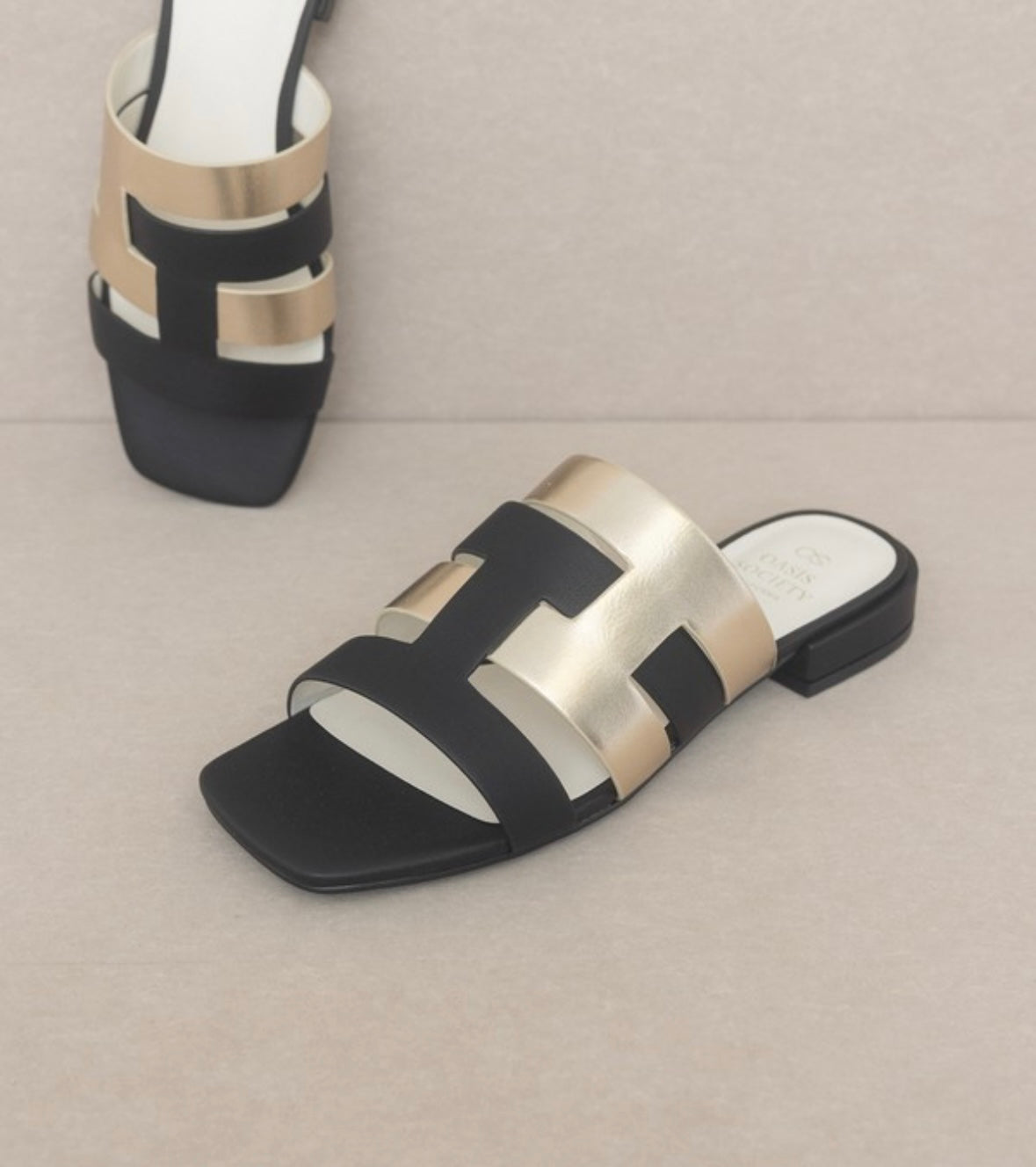 Parker Architectural Flat Sandal