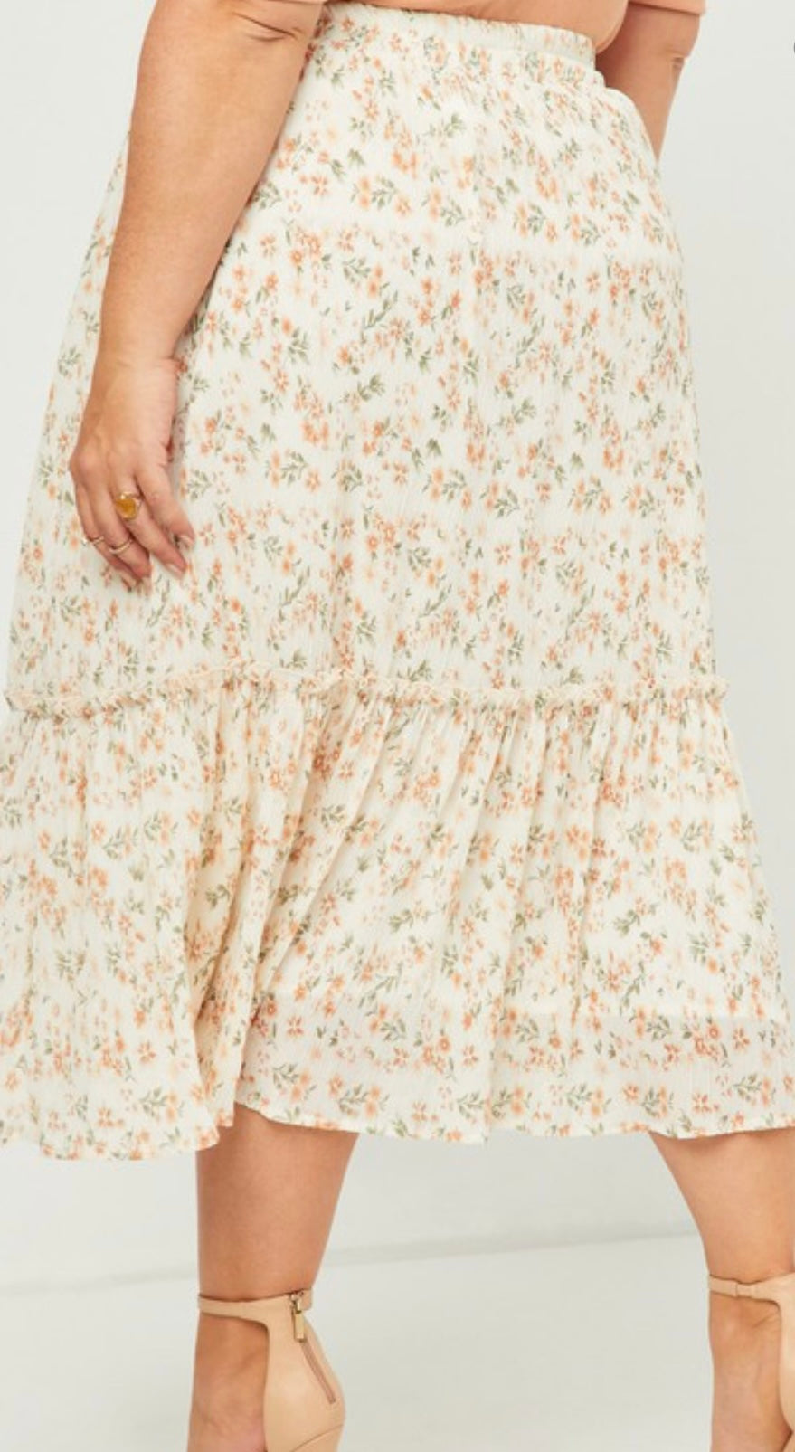 Curvy Midi Skirt