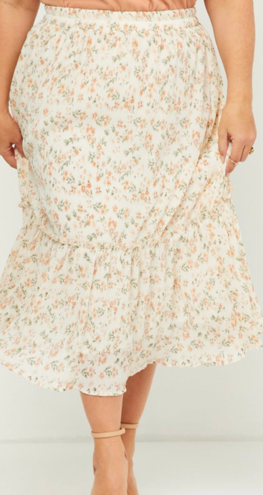 Curvy Midi Skirt