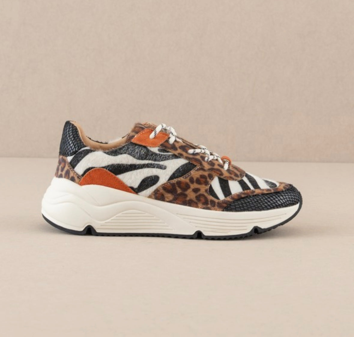 Penelope Animal Print Sneaker