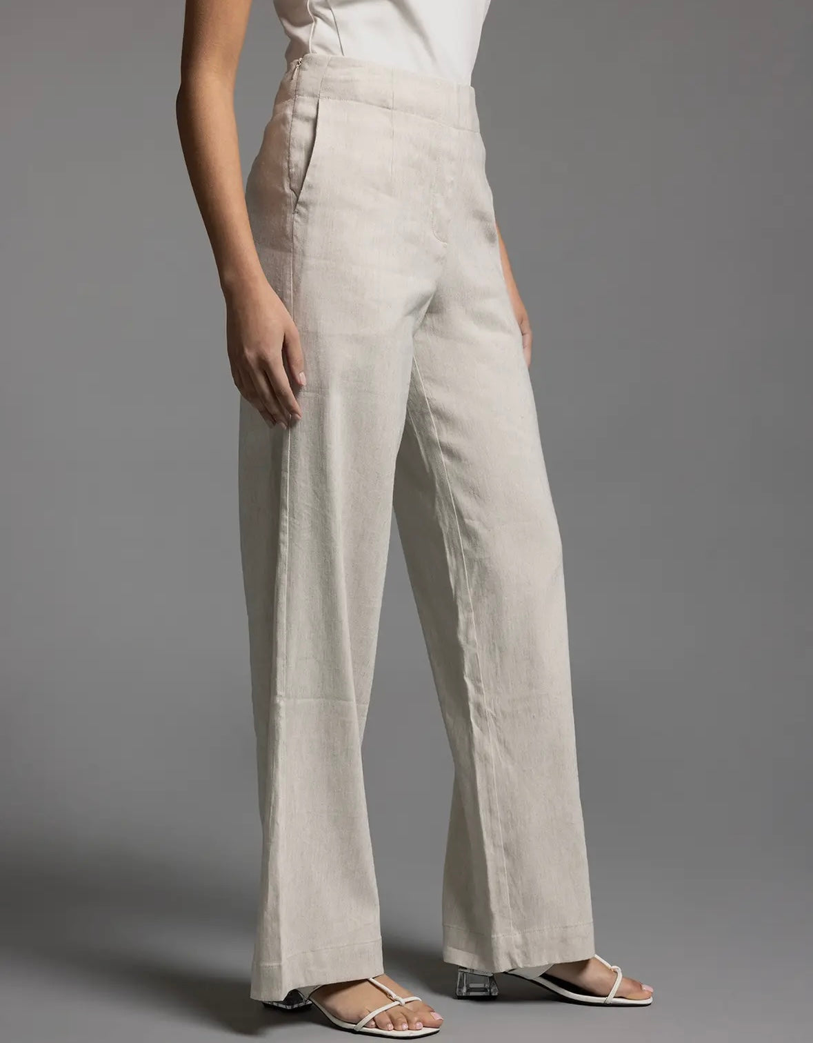 Elevated Linen Trouser LOL XS Cream