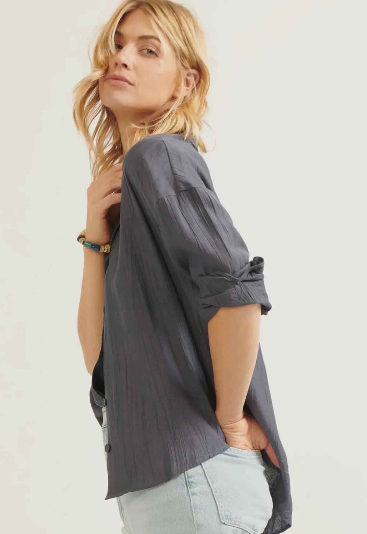 A Silky Button Down ( FALL )