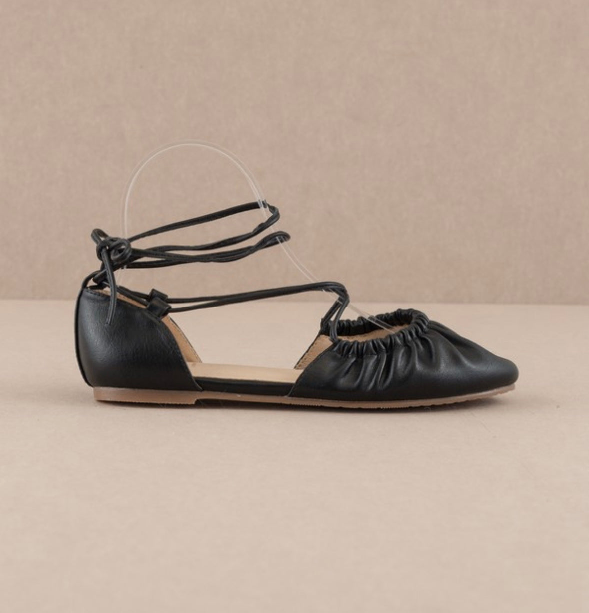 Laney Lace Up Ballet Flats