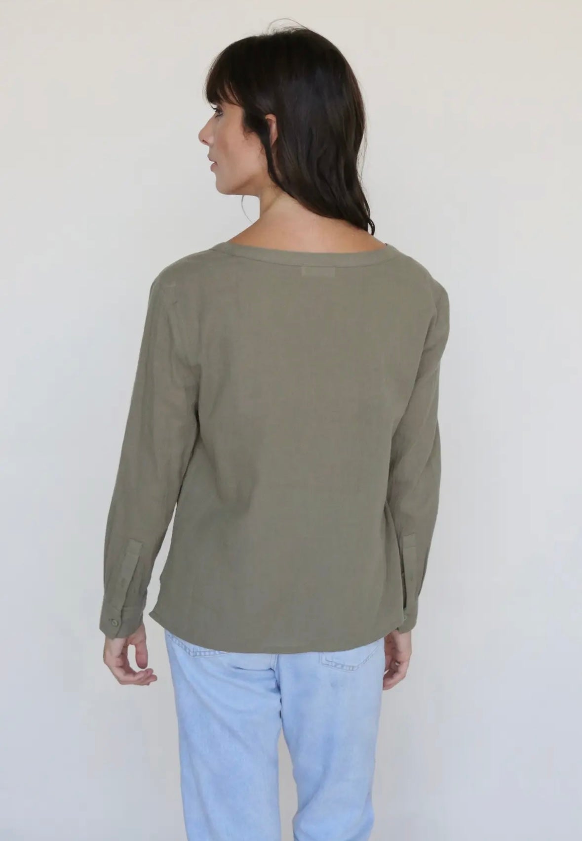 A Neutral Button Up