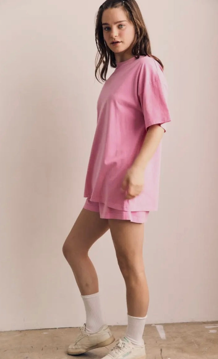 A Loose Lounge Tee (set top)