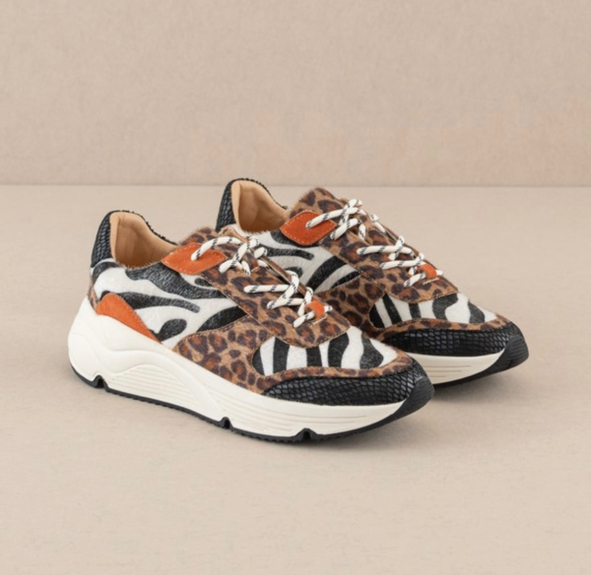 Penelope Animal Print Sneaker