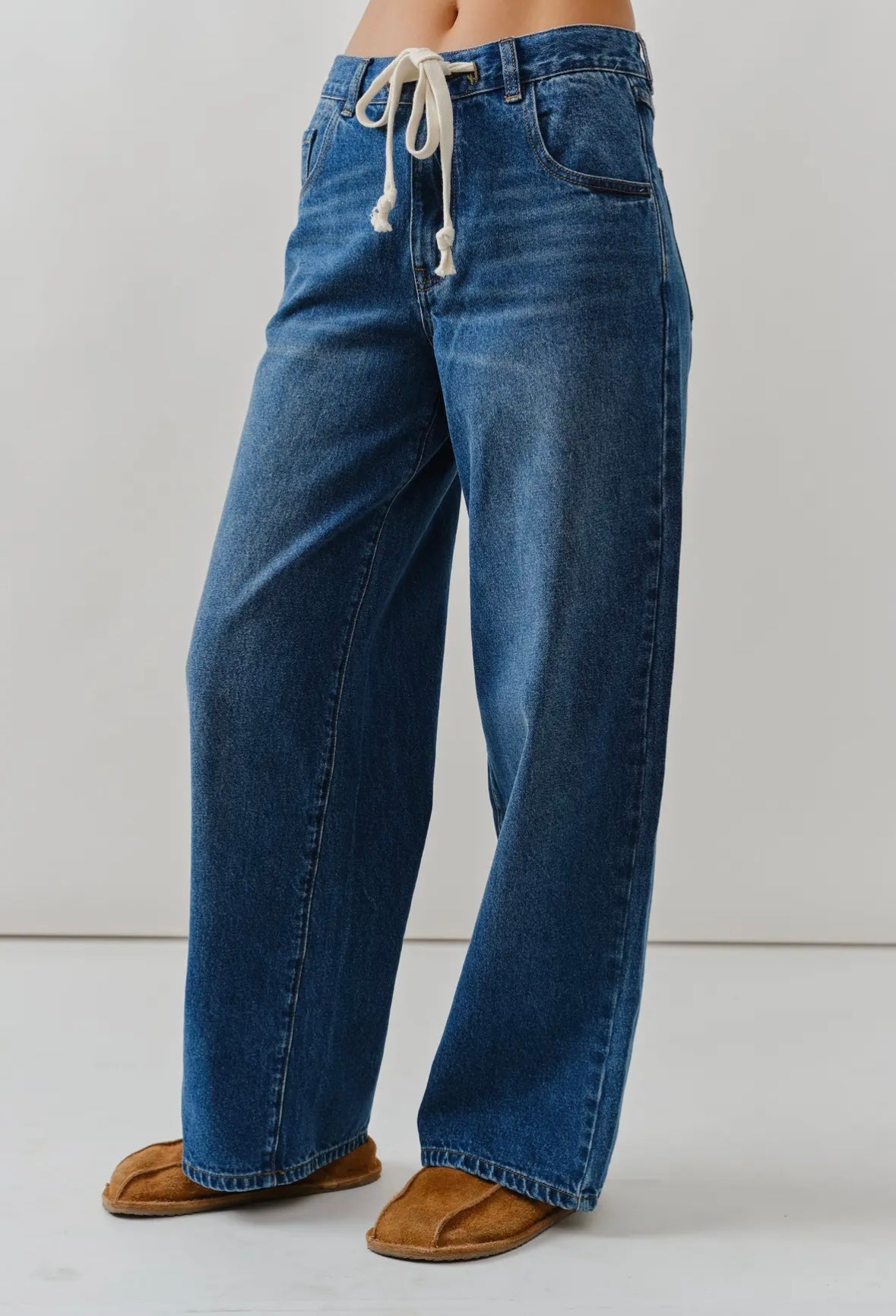 A Drawstring Denim