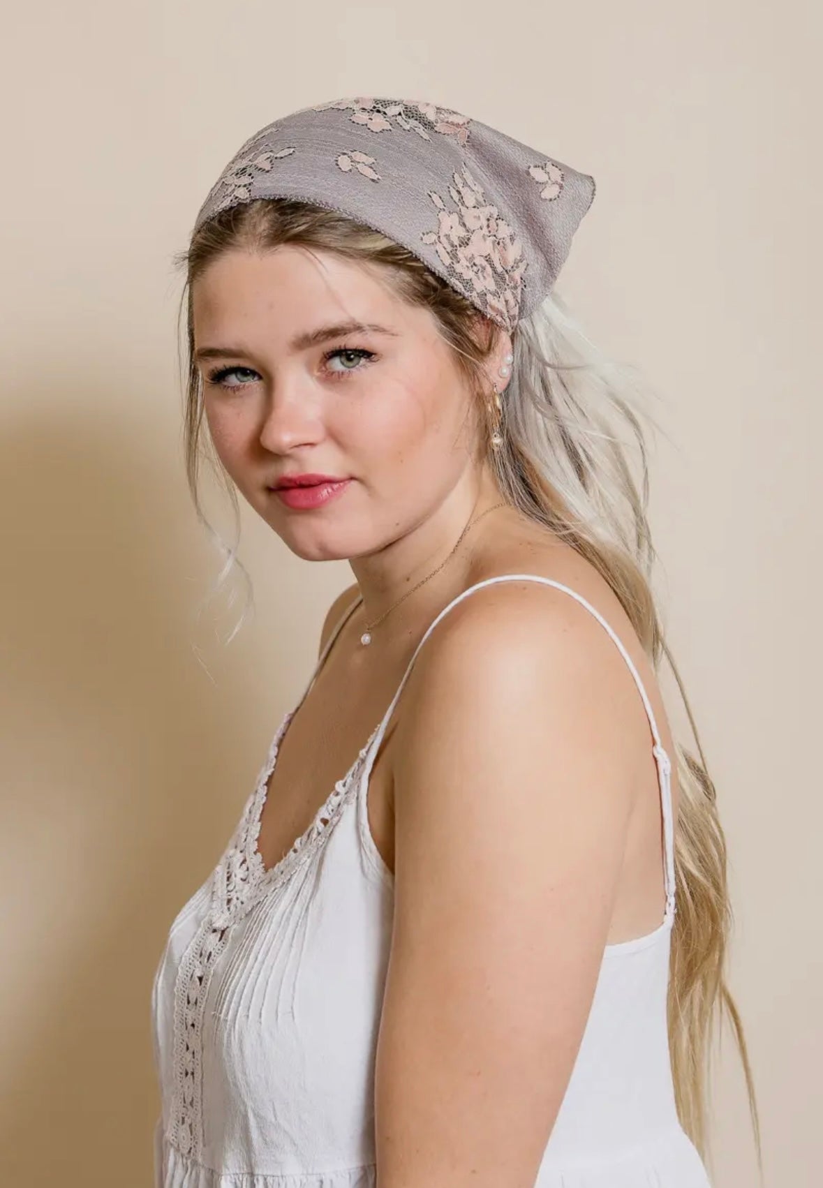 A Lacy Head Wrap