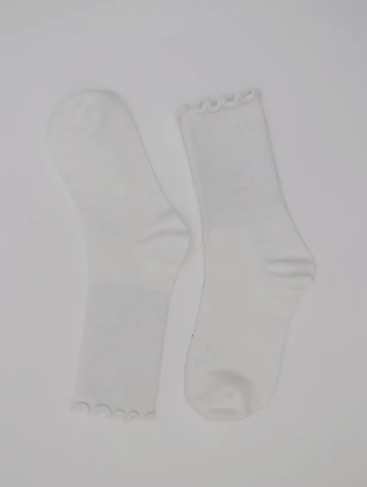 A Ruffled Pair of Socks