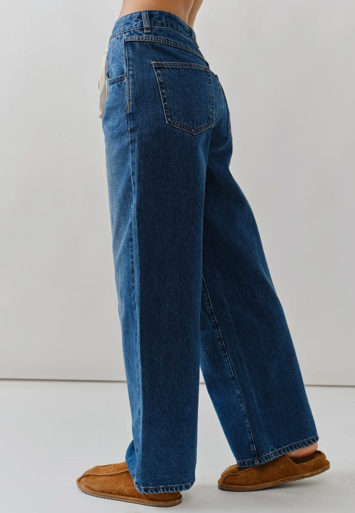 A Drawstring Denim