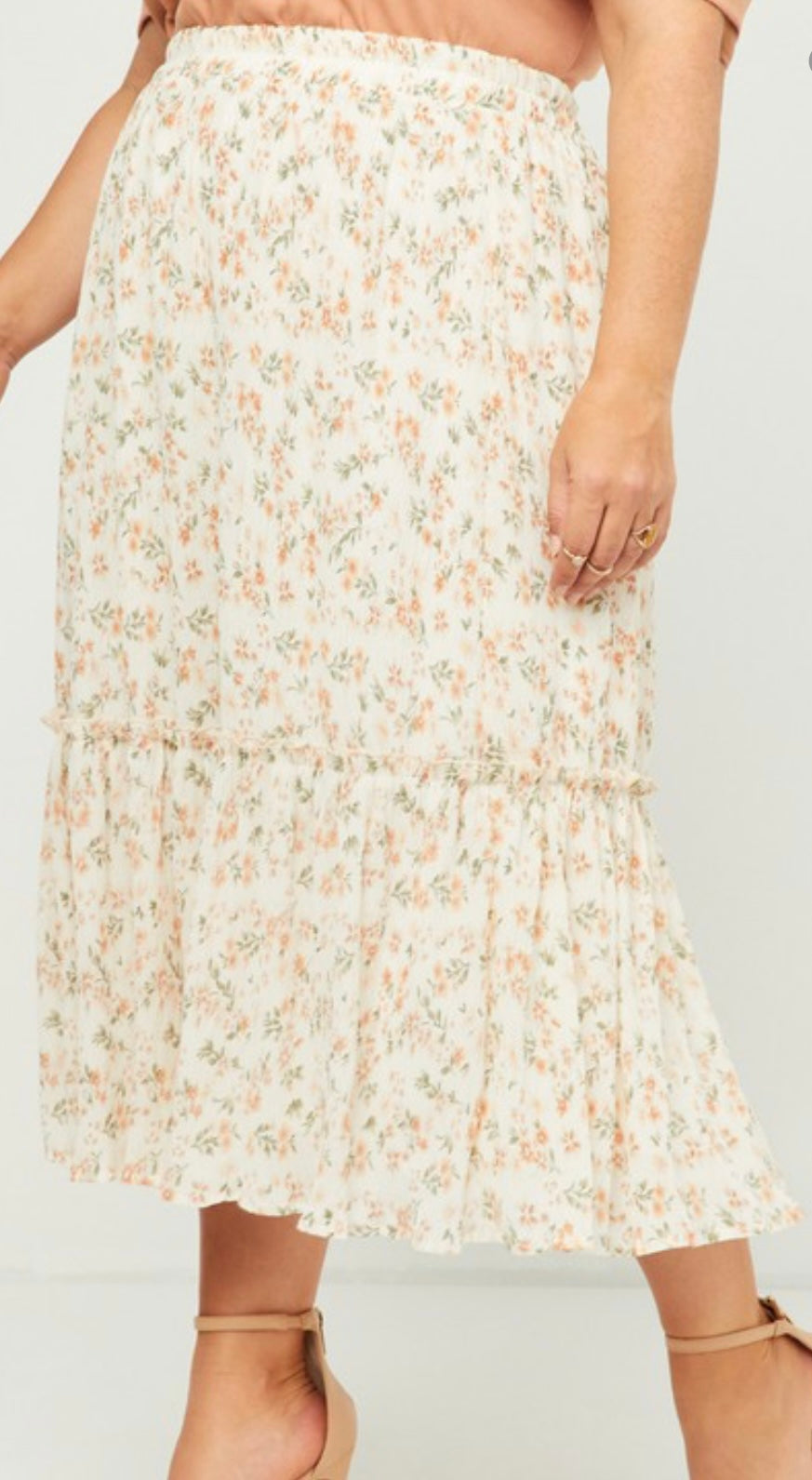 Curvy Midi Skirt