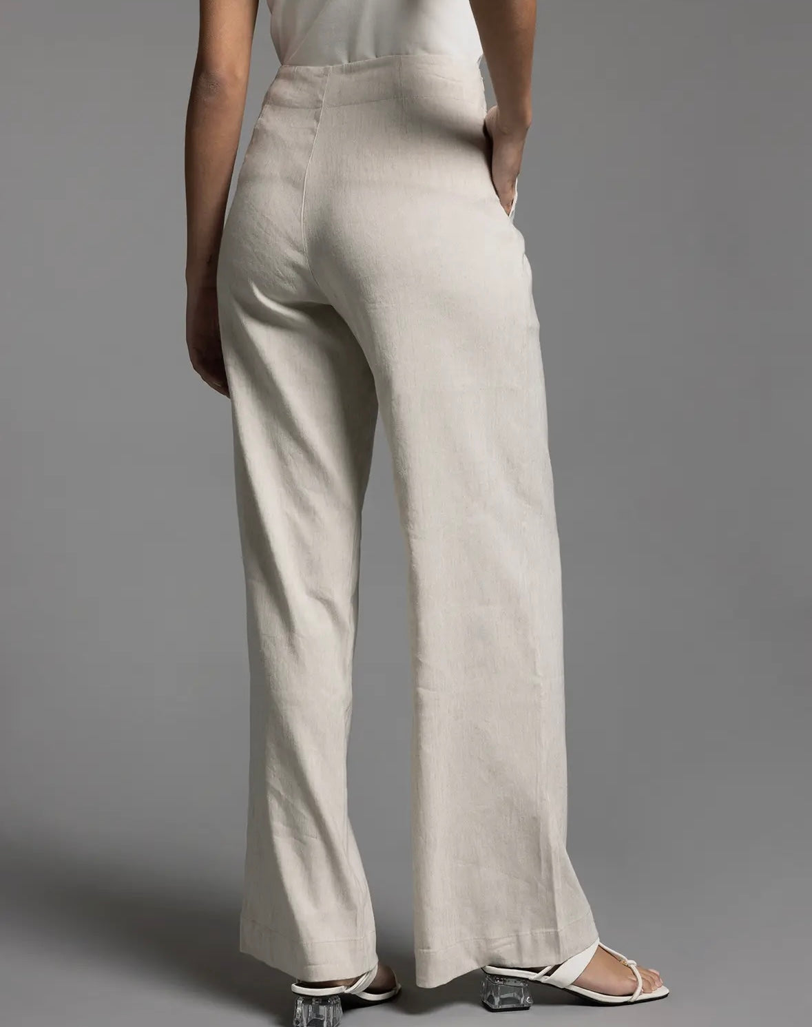 Elevated Linen Trouser LOL XS Cream