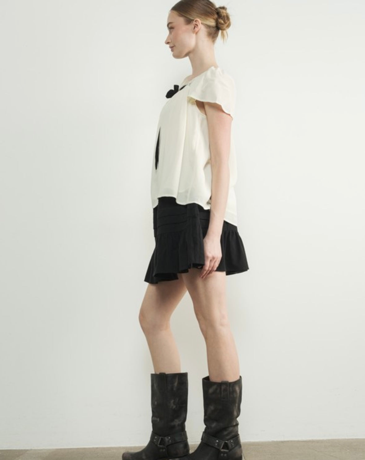A Romantic Ribbon Blouse
