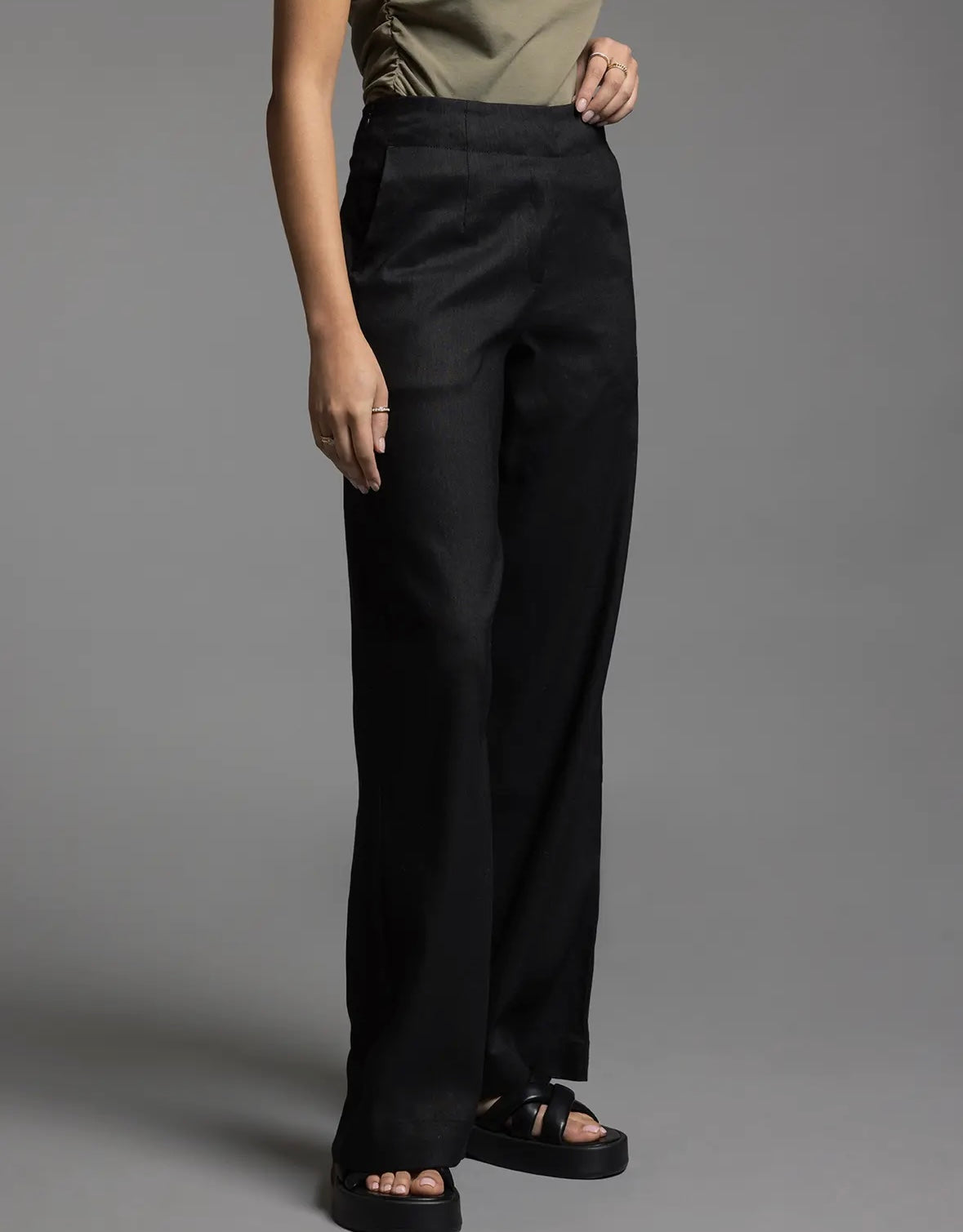 Elevated Linen Trouser LOL XS Cream