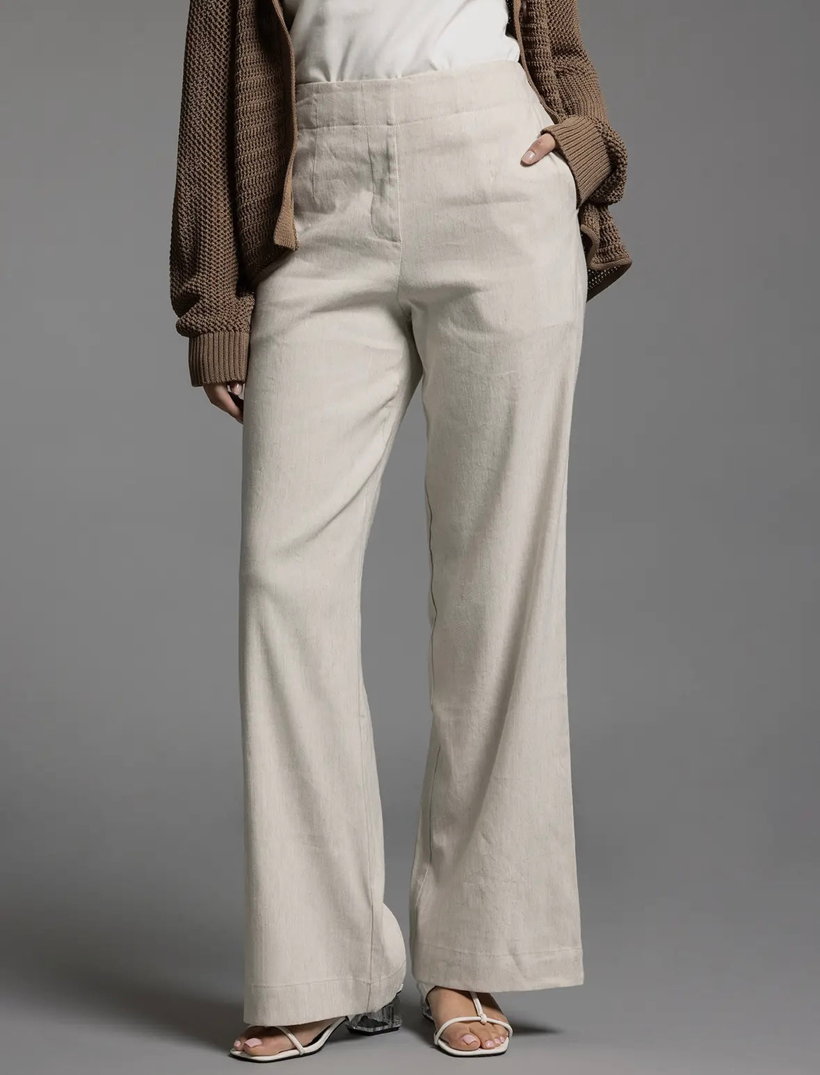Elevated Linen Trouser LOL XS Cream