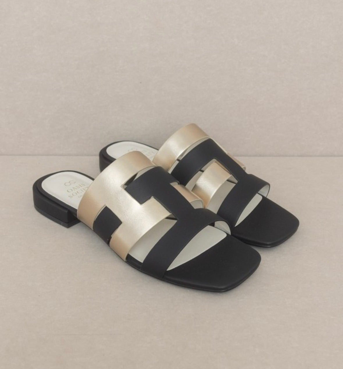 Parker Architectural Flat Sandal