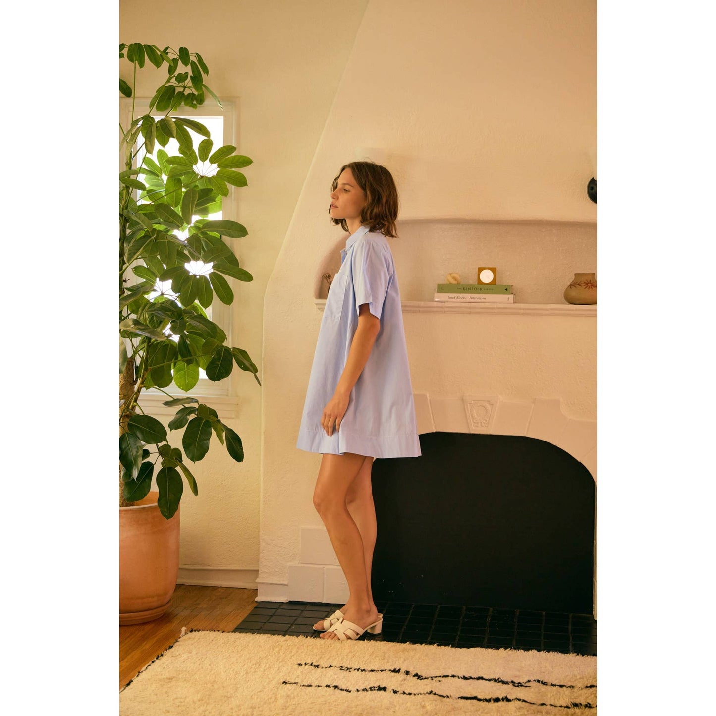 A-LINE SHIRT DRESS