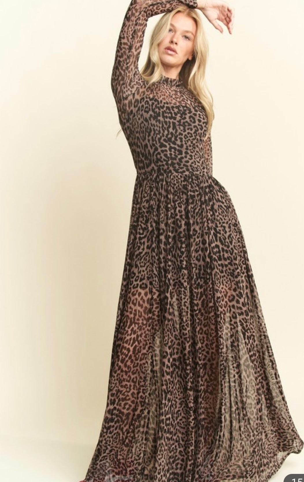 LOL Animal Print Maxi Dress (CURVY)