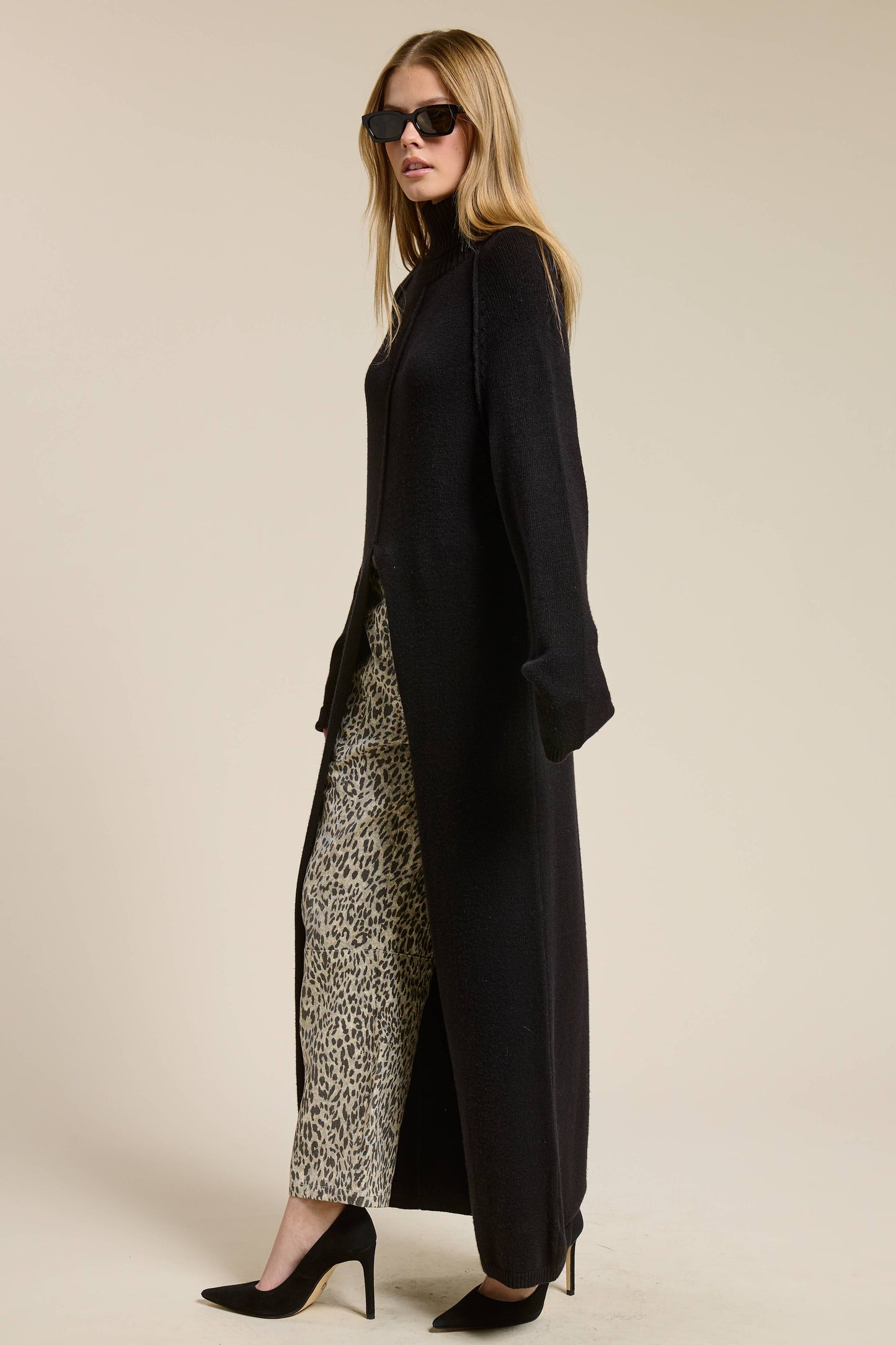 Turtleneck Maxi Tunic  LOL S