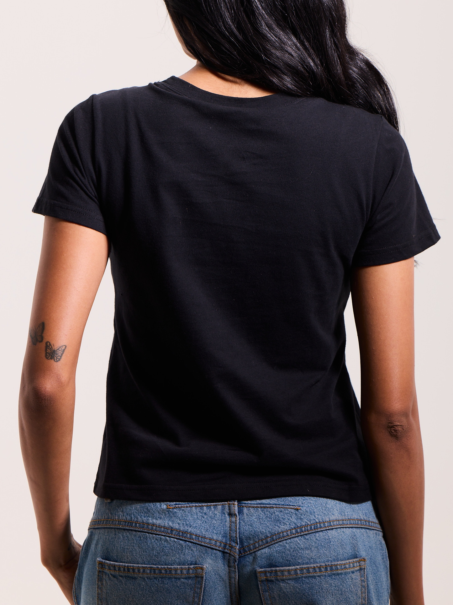 A 100% Cotton Full Length Bra Tee