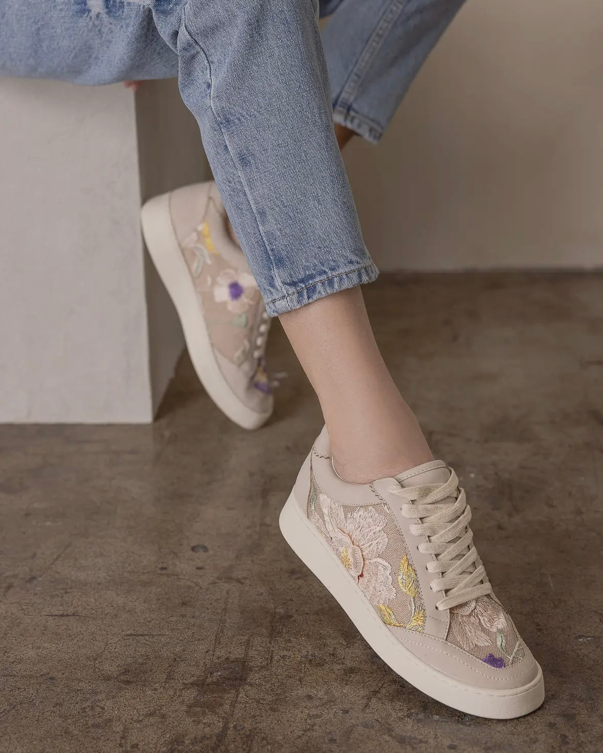 A Floral Sneaker