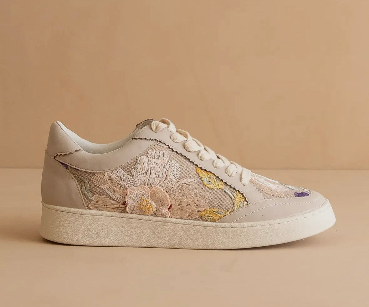 A Floral Sneaker