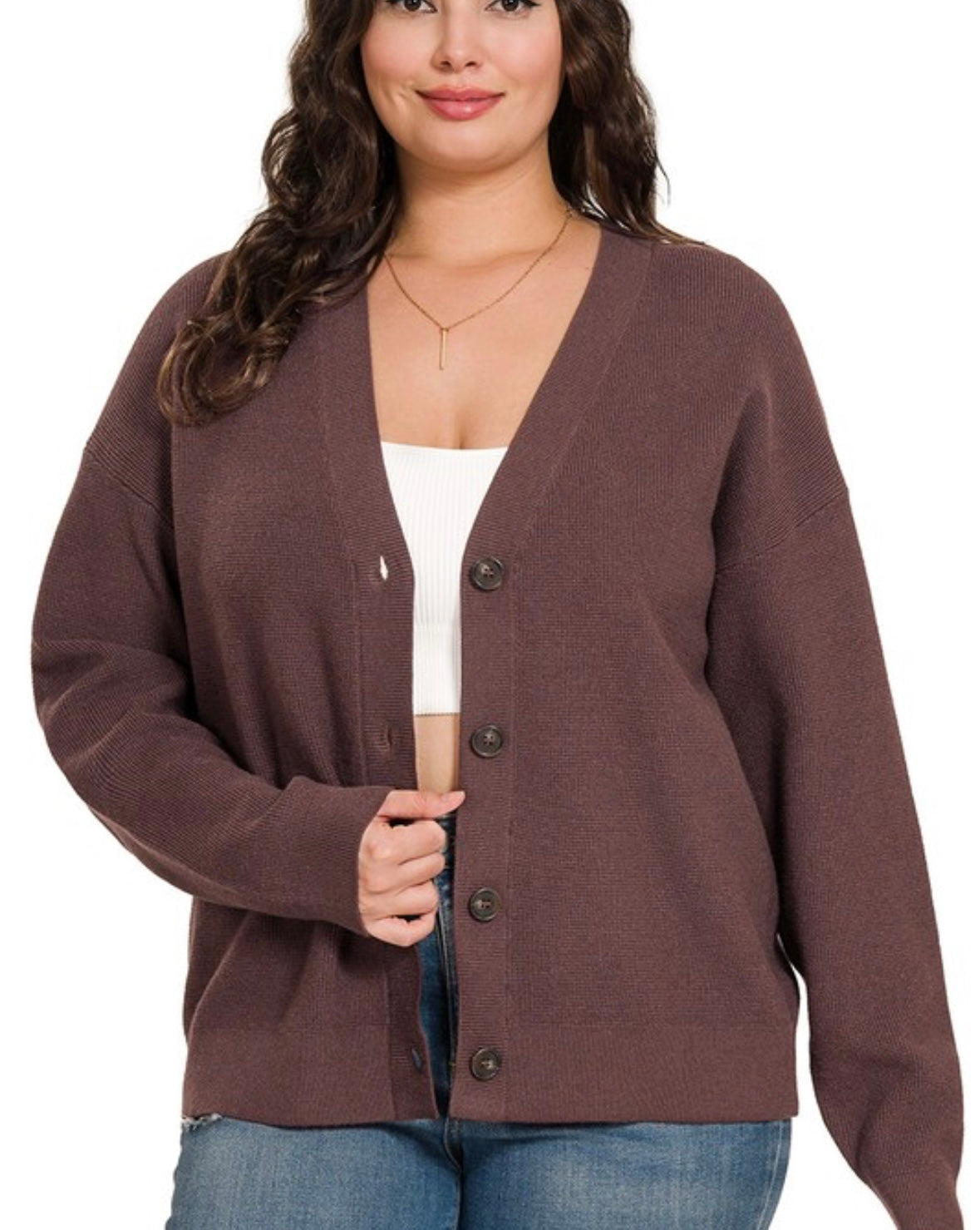 Curvy Library Cardigan