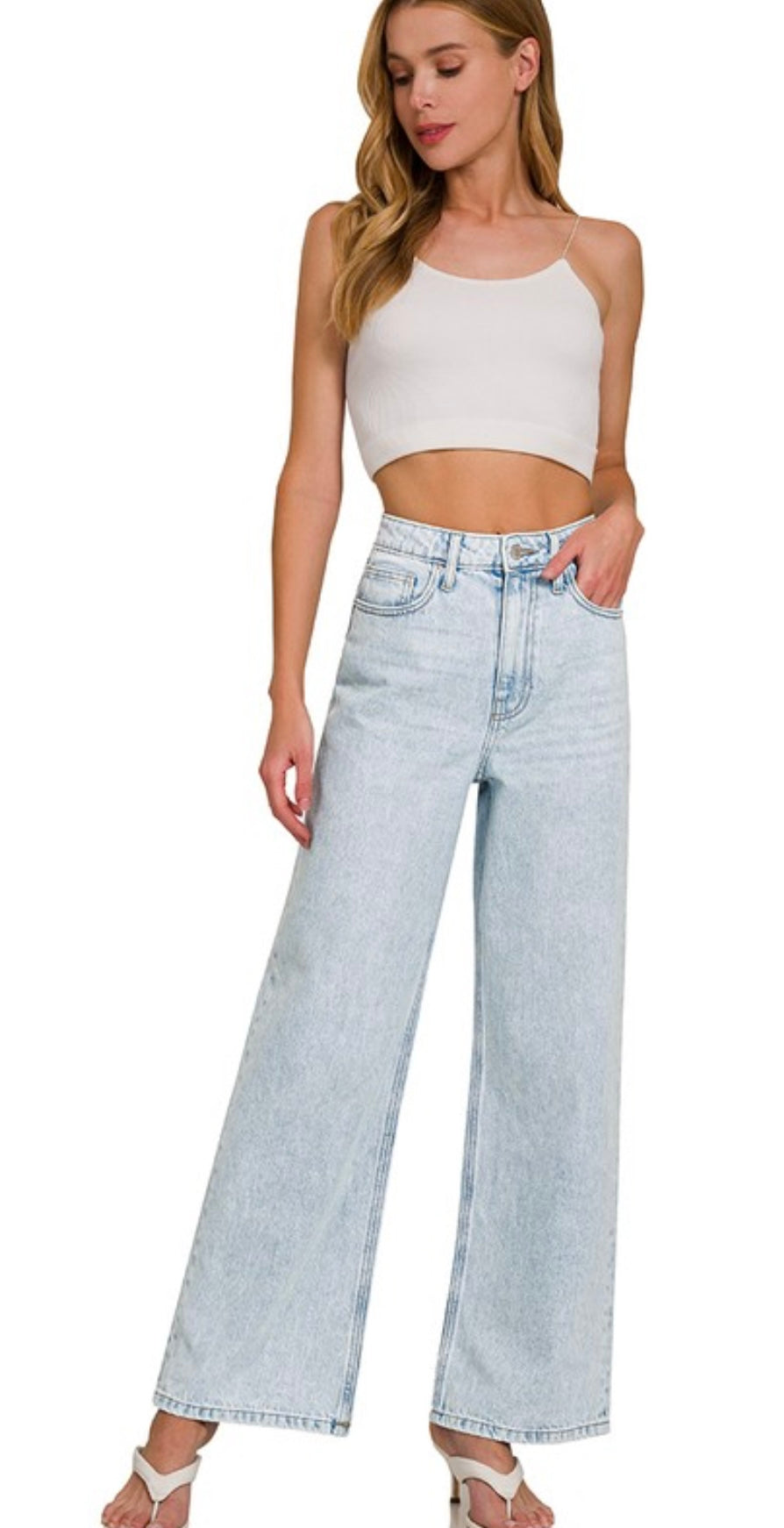 Fall Wide-leg Denim LOL 30