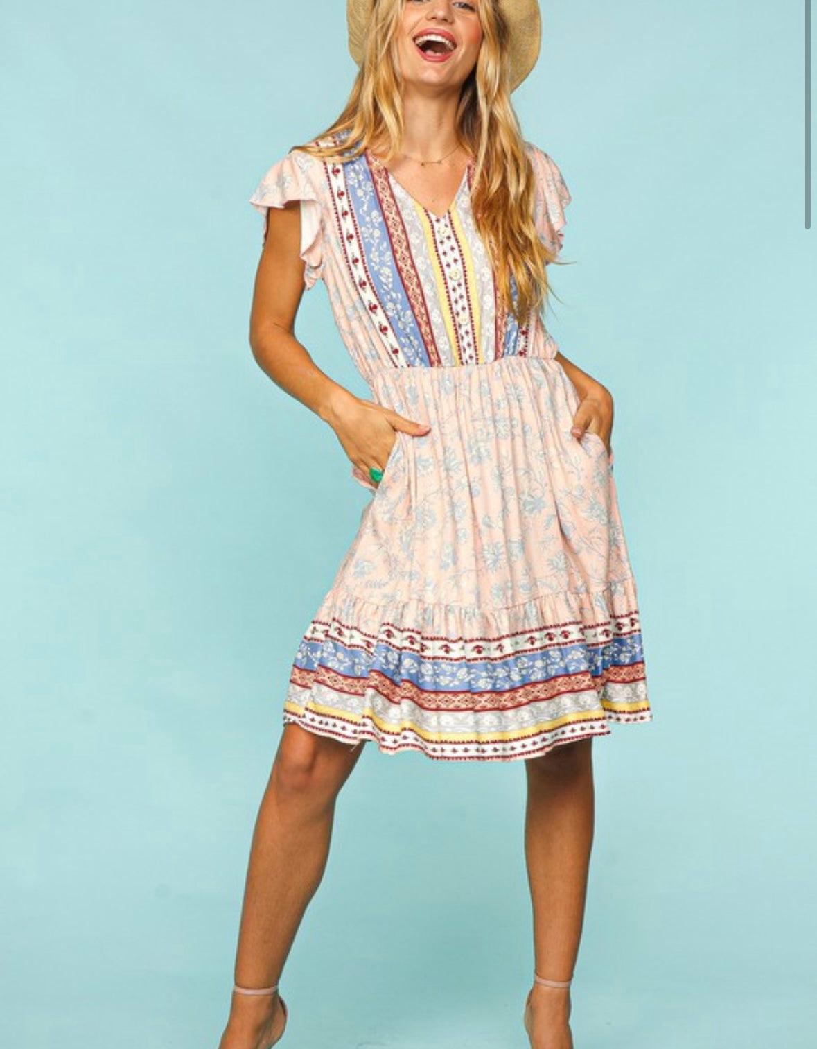 LOL Missy Ray Boho Dress (+ Curvy) SIZE 1X