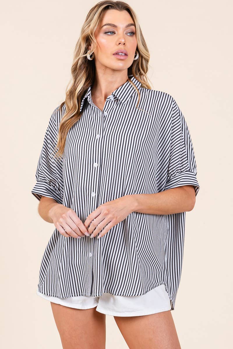 A Curvy Button Down LOL M