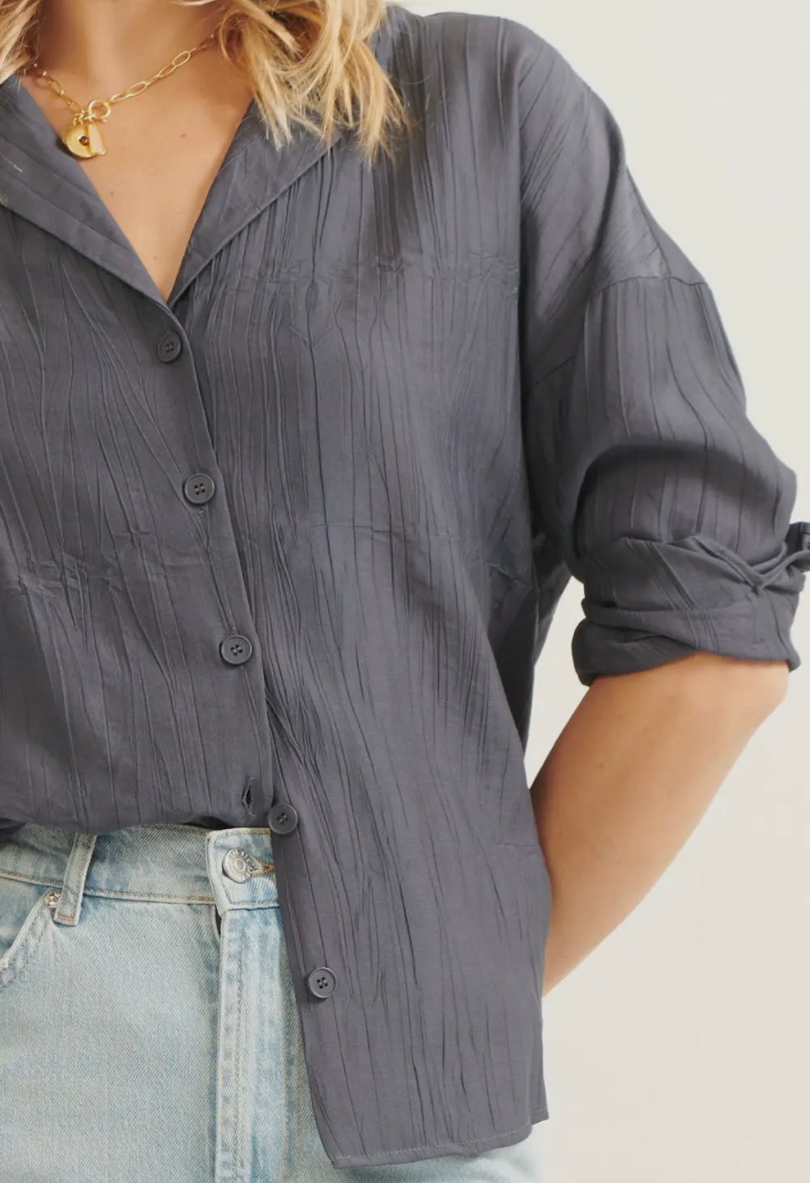 A Silky Button Down ( FALL )