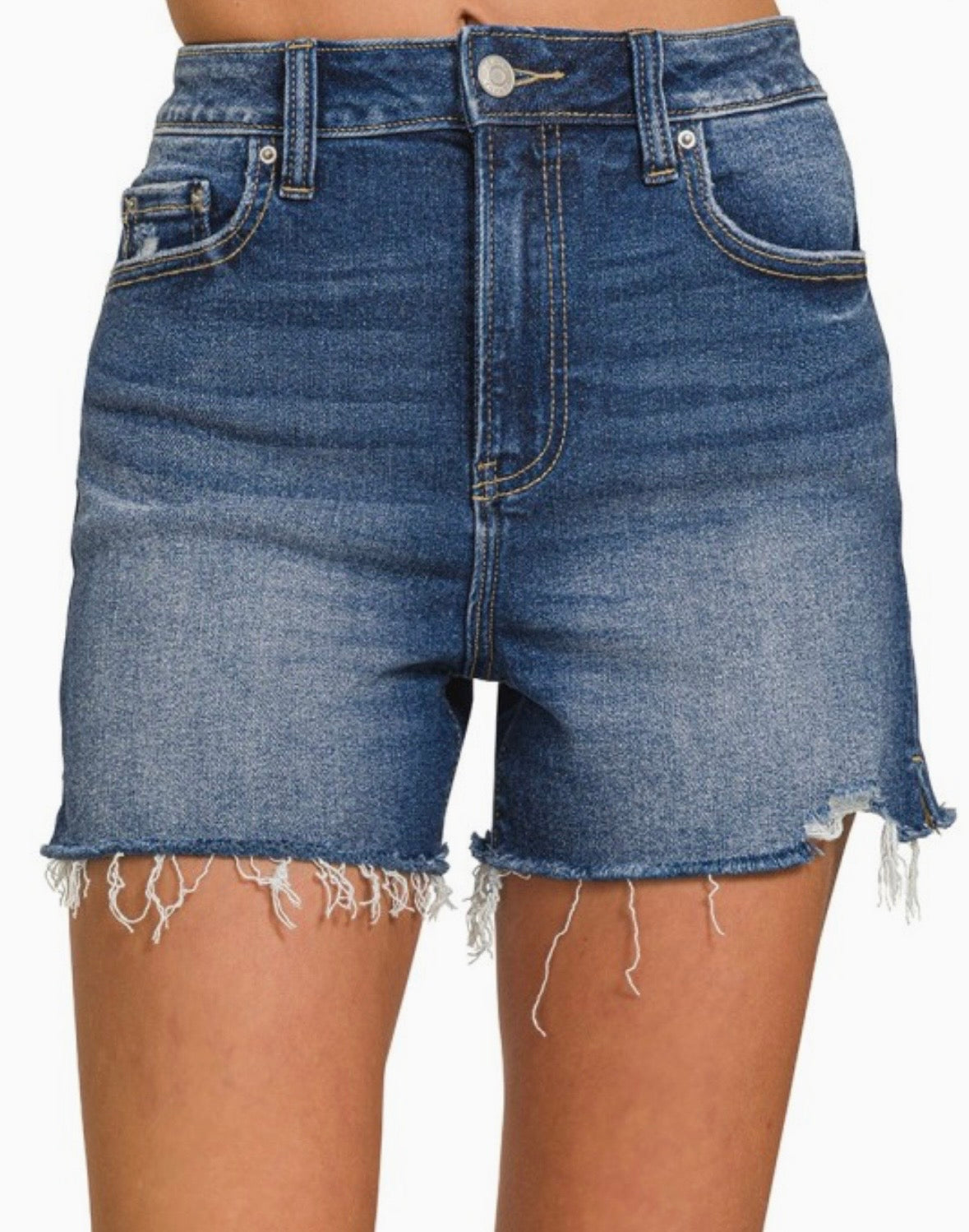 Curvy Denim Short