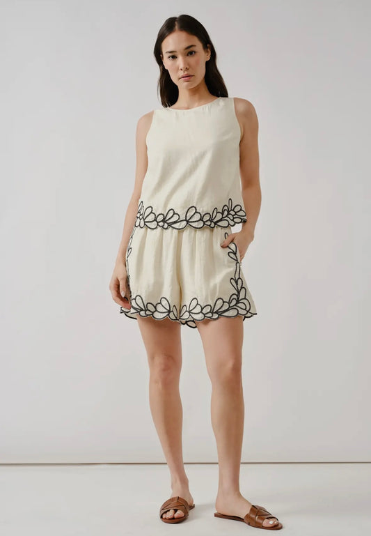 An Embroidered Set (Top Only)