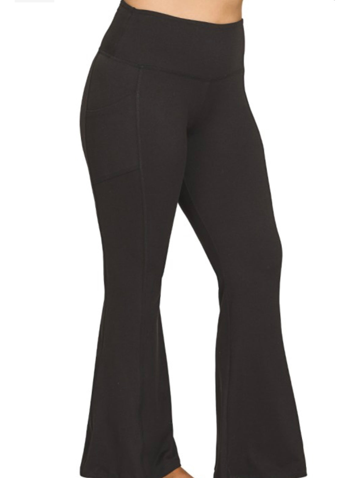 A CURVY Flared Athletic Pant LOL 1X