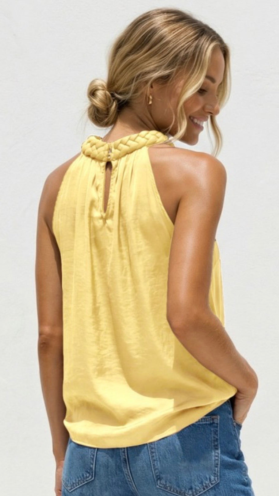 A Braided Neck Halter