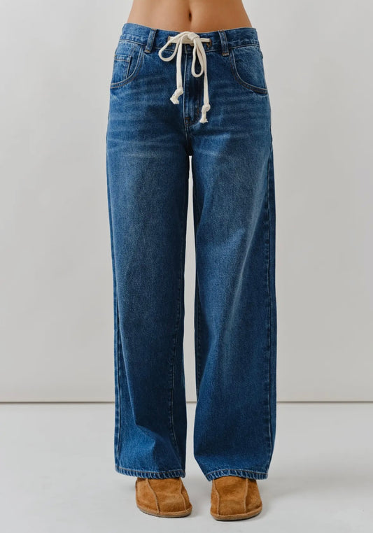 A Drawstring Denim