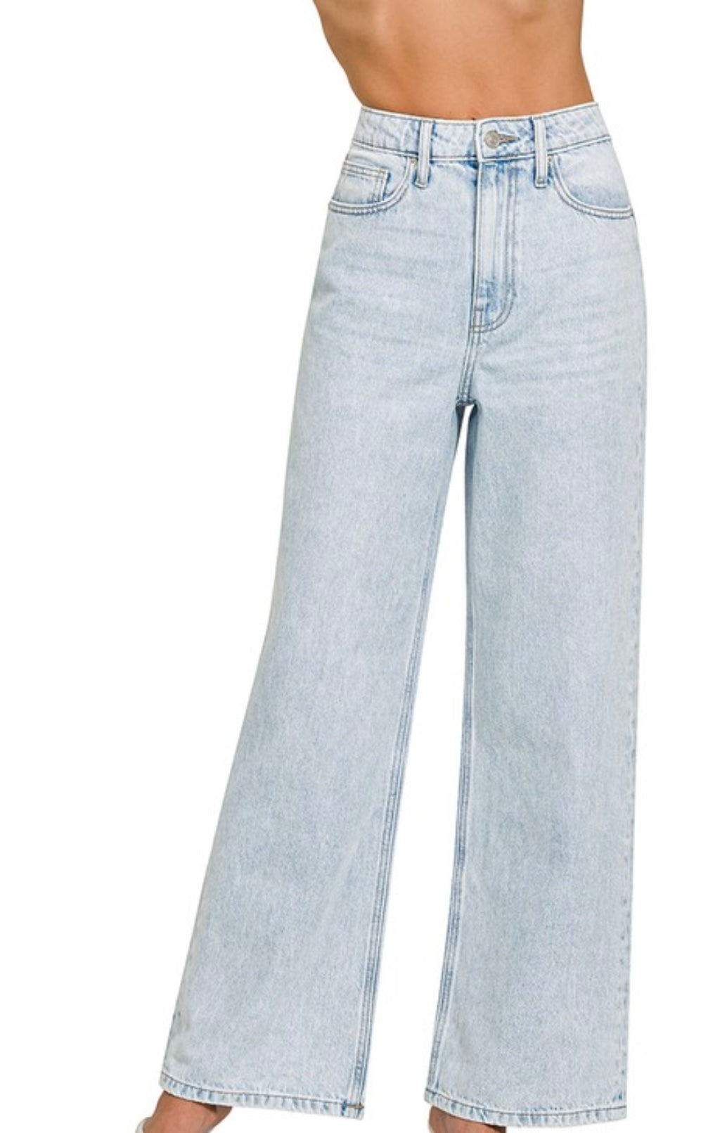 Fall Wide-leg Denim LOL 30