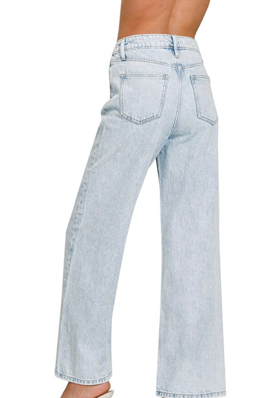 Fall Wide-leg Denim LOL 30