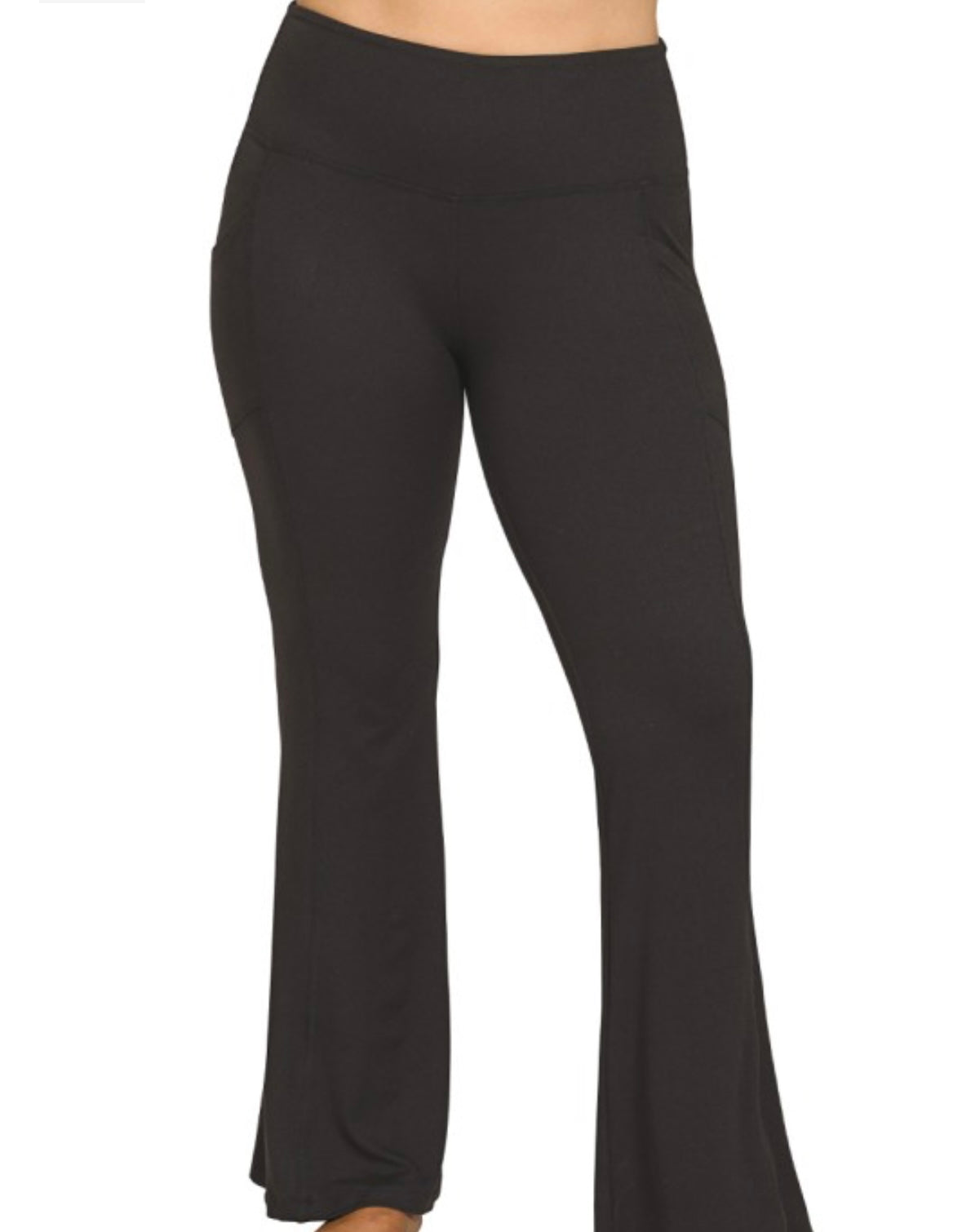 A CURVY Flared Athletic Pant LOL 1X