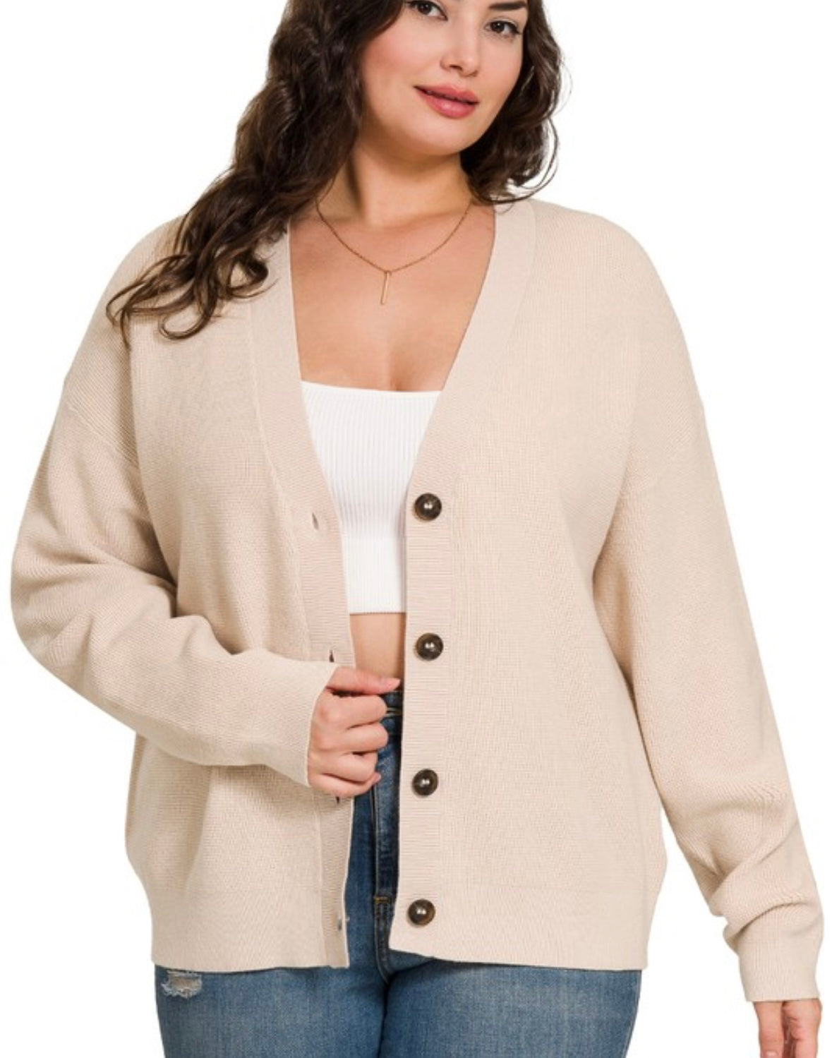 Curvy Library Cardigan