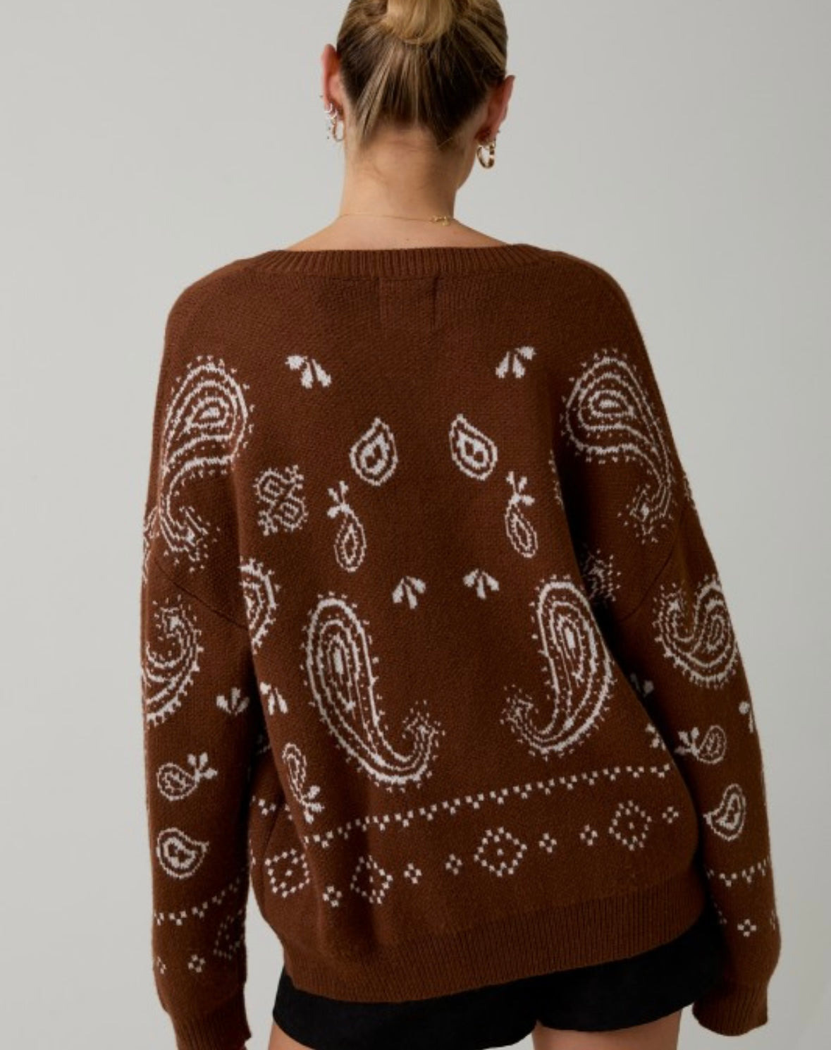 Paisley Cardi (CURVY) LOL L