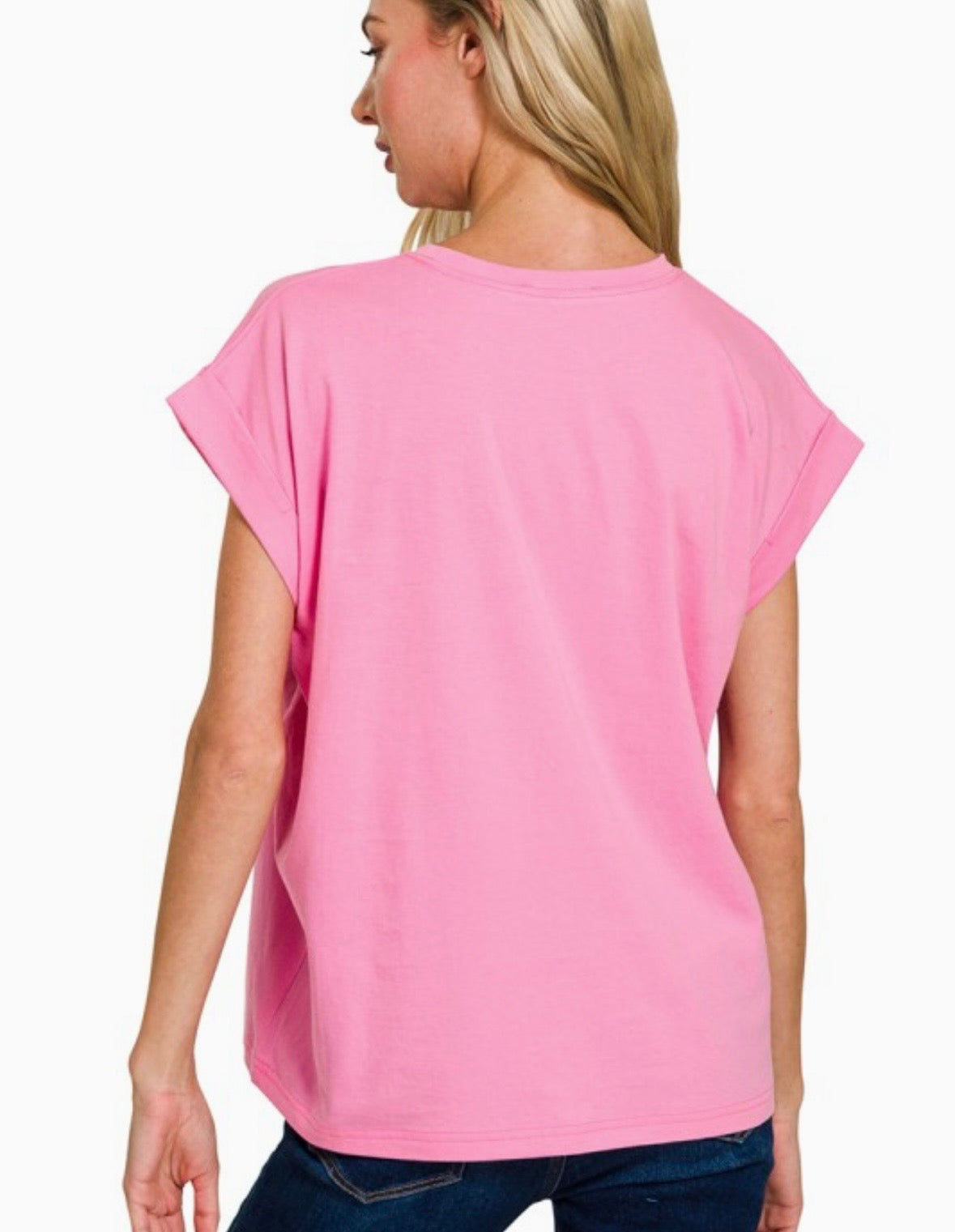 A Folded Sleeve Tank (+ CURVY)