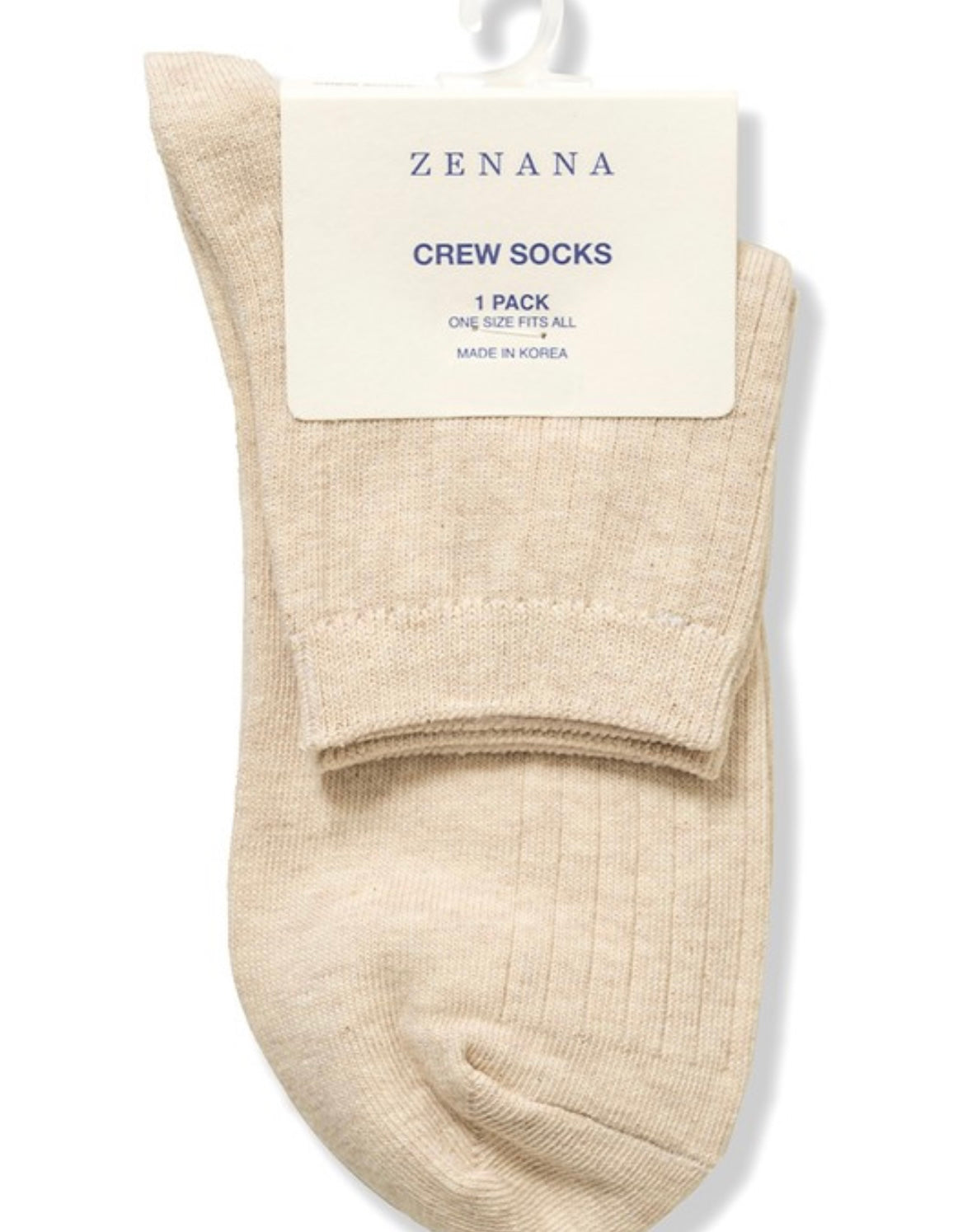 Cotton Crew Sock