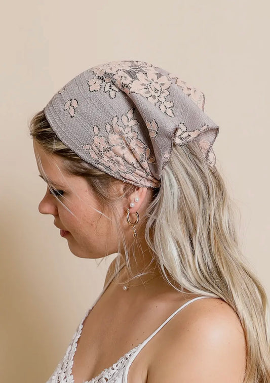 A Lacy Head Wrap