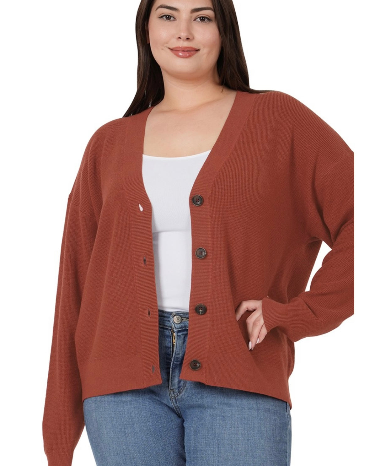 Curvy Library Cardigan