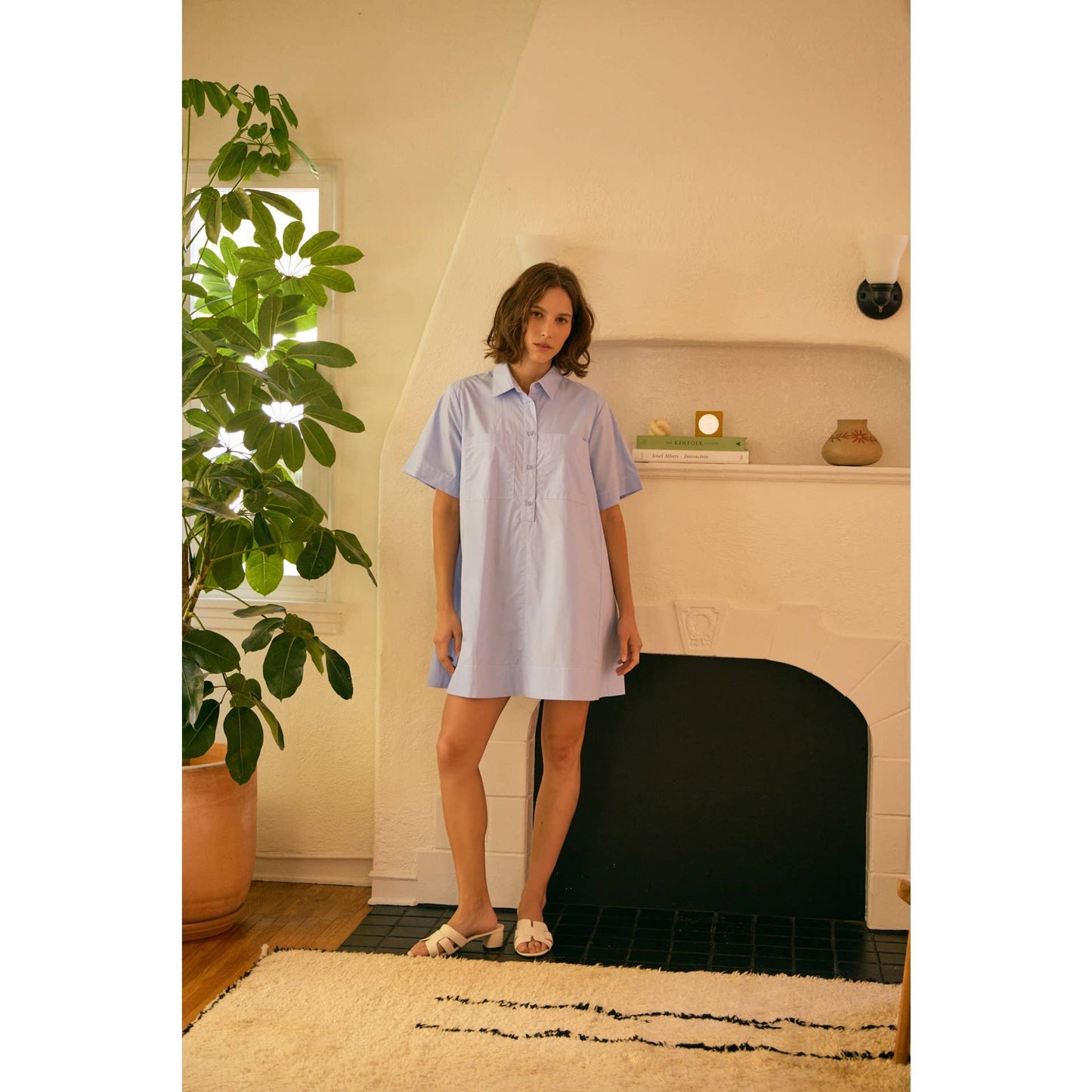A-LINE SHIRT DRESS