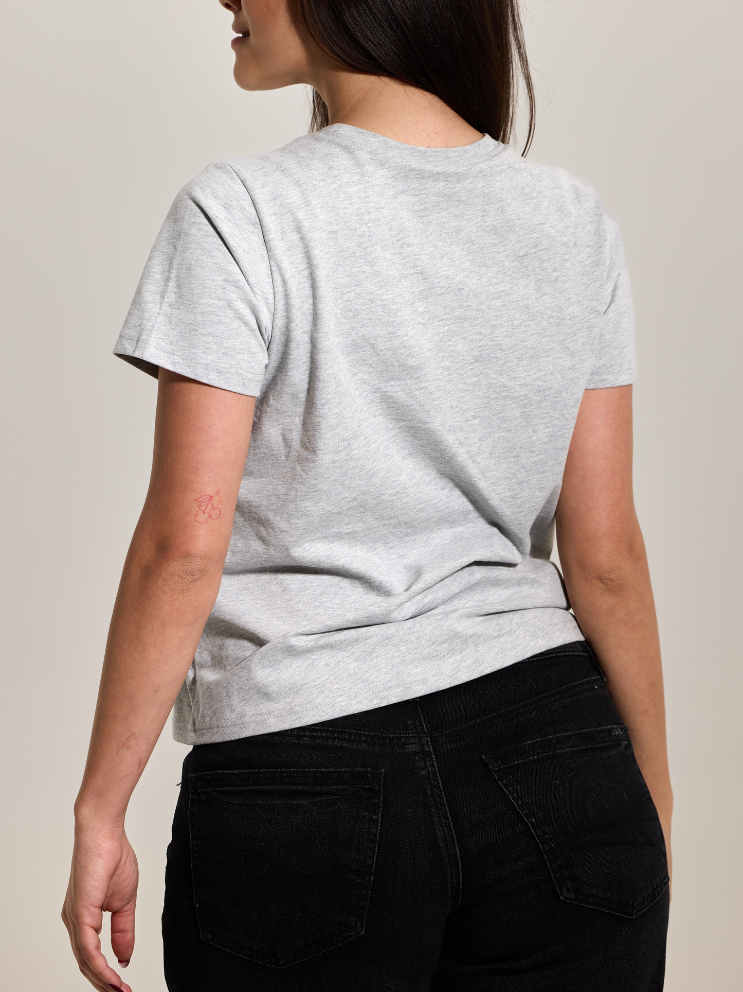 A 100% Cotton Full Length Bra Tee