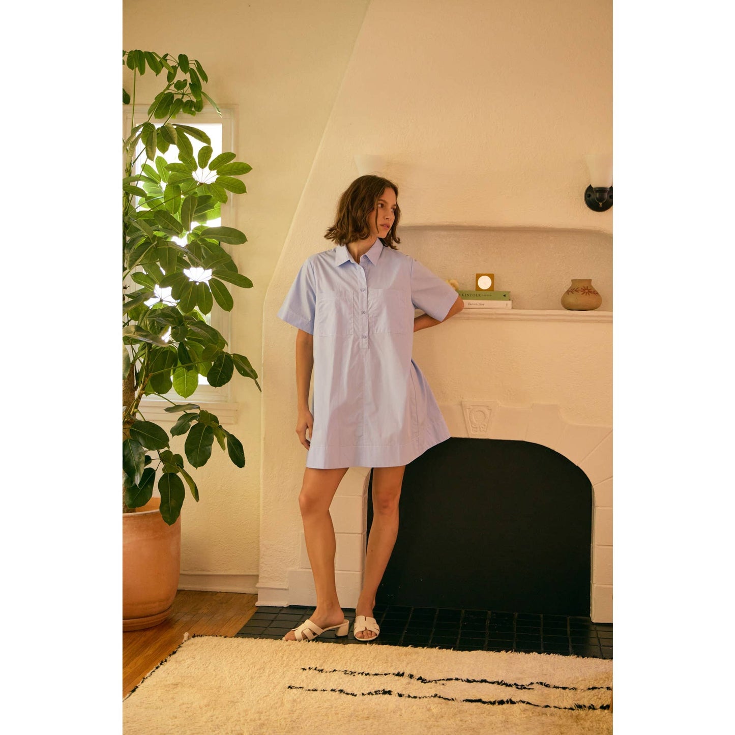A-LINE SHIRT DRESS