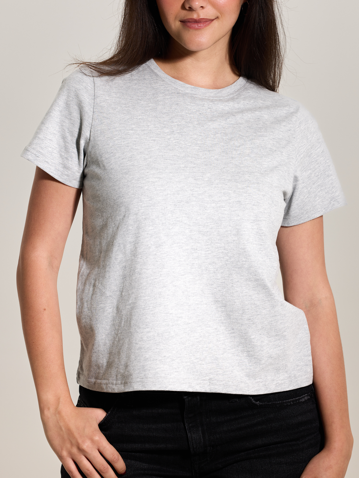 A 100% Cotton Full Length Bra Tee
